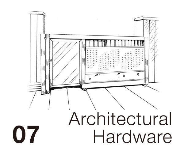 07 Architectural Hardware