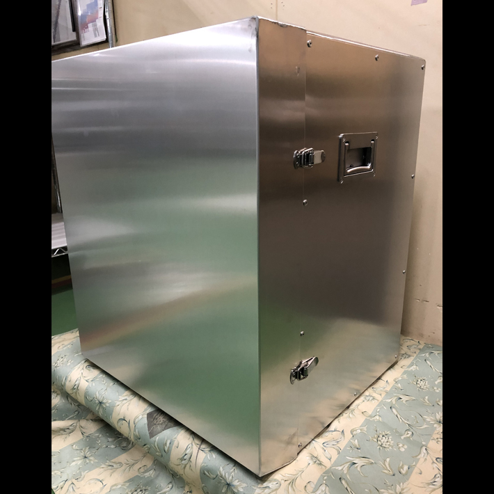 仮保護盤(現地での作業用カスタム製品)/板金(SUS)+アルミ+塗装仕様