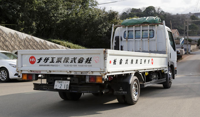 自社納品+全国配送